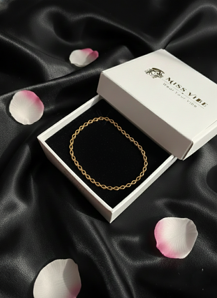Gold Plated Black Bead Long Mala Chain Necklace for Men and Women - MVDRNKGD183